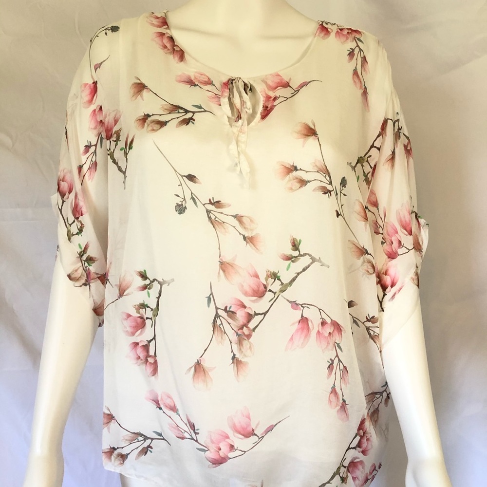 Alice Renaldi Cherry blossom blouse